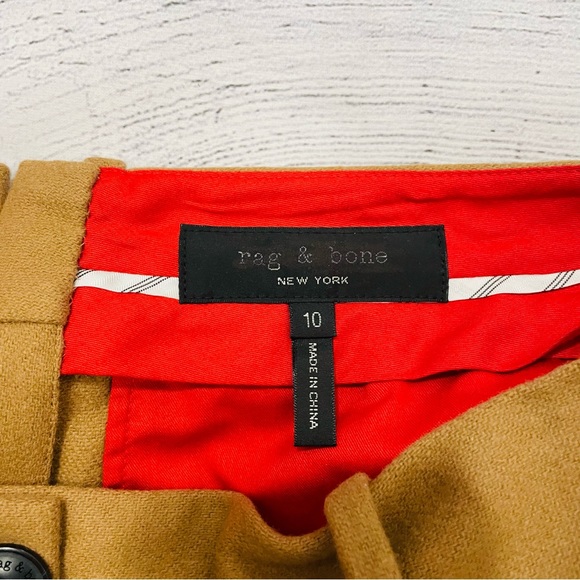 Rag & Bone - Libby Wool Trousers - Picture 11 of 13